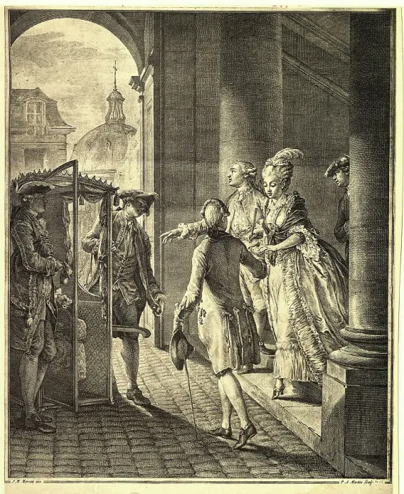 Framed Print : Renaissance Woman Being Led to Waiting Transportation Framed Print : Renaissance Woman Being Led to Waiting Transportation