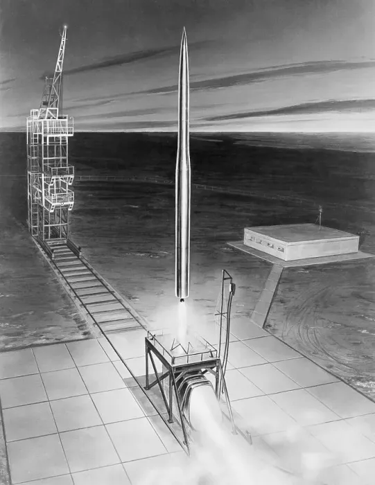 Framed Print : Rendering of Space Vehicle Framed Print : Rendering of Space Vehicle