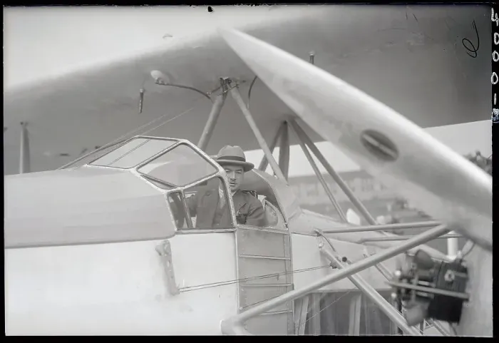 Framed Print : Rene Fonck in New Sikorsky Plane Framed Print : Rene Fonck in New Sikorsky Plane