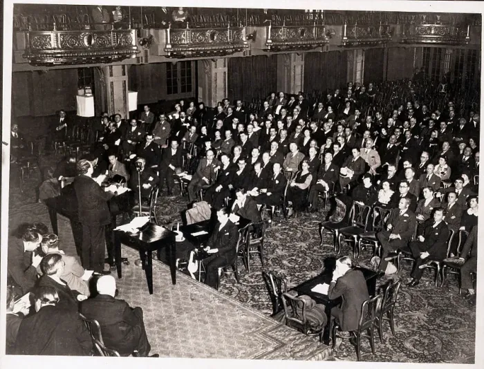 Framed Print : Reparations Conference