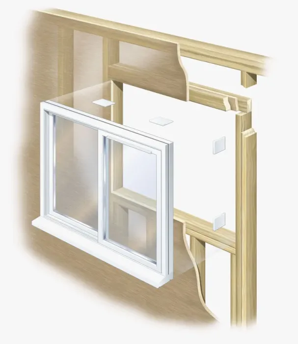 Framed Print : Replacing a window Framed Print : Replacing a window