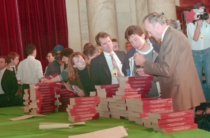 Framed Print : Reporters Looking at Congressional Reports Framed Print : Reporters Looking at Congressional Reports