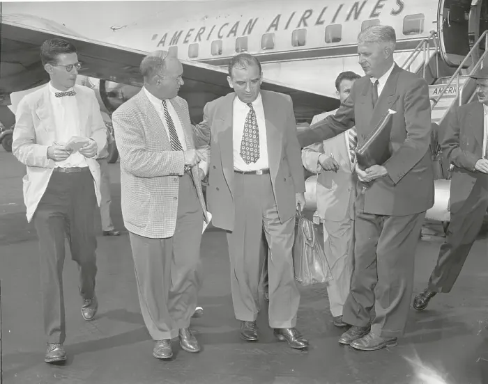 Framed Print : Reporters Surrounding Senator Joseph McCarthy Framed Print : Reporters Surrounding Senator Joseph McCarthy