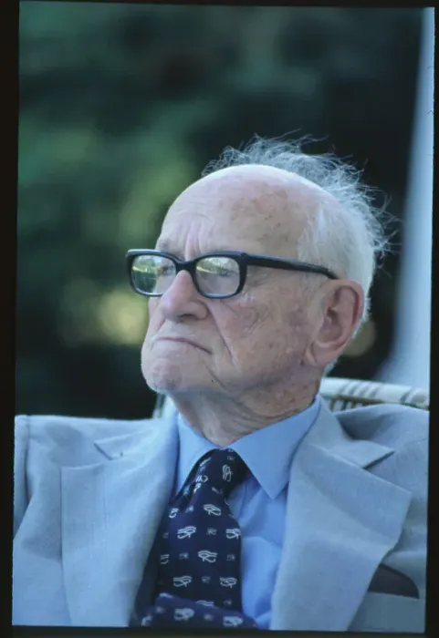 Framed Print : Republican Alf Landon on Patio Framed Print : Republican Alf Landon on Patio