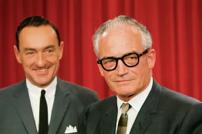 Framed Print : Republican Candidates William Miller and Barry Goldwater Framed Print : Republican Candidates William Miller and Barry Goldwater