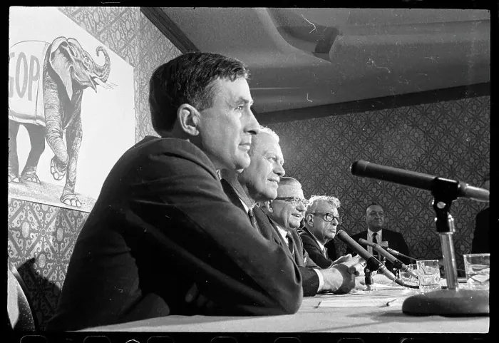 Framed Print : Republican Leaders at Press Conference Framed Print : Republican Leaders at Press Conference