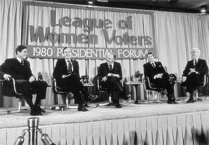 Framed Print : Republican Presidential Candidates at Presidential Forum Framed Print : Republican Presidential Candidates at Presidential Forum