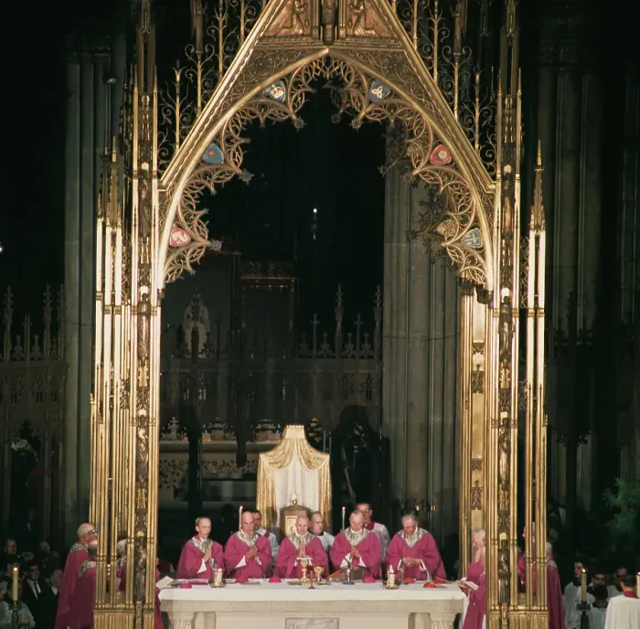 Framed Print : Requiem Mass At St Patrick's Cathedral Framed Print : Requiem Mass At St Patrick's Cathedral