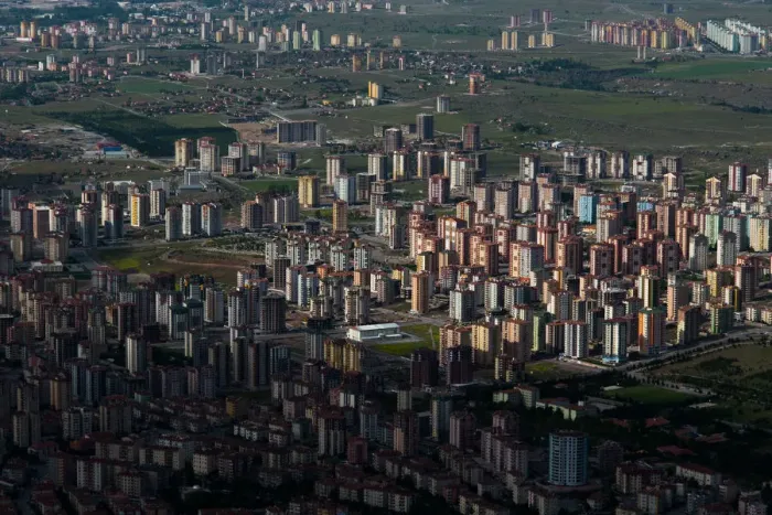 Framed Print : Residential area of Kayseri Framed Print : Residential area of Kayseri