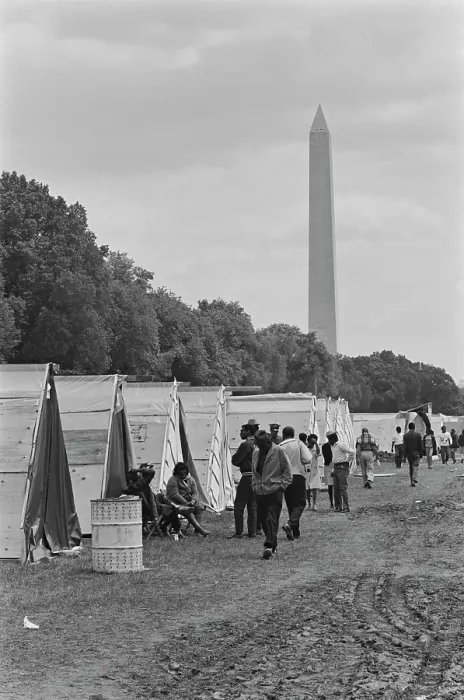 Framed Print : Resurrection City, Activists Protest Camp Framed Print : Resurrection City, Activists Protest Camp