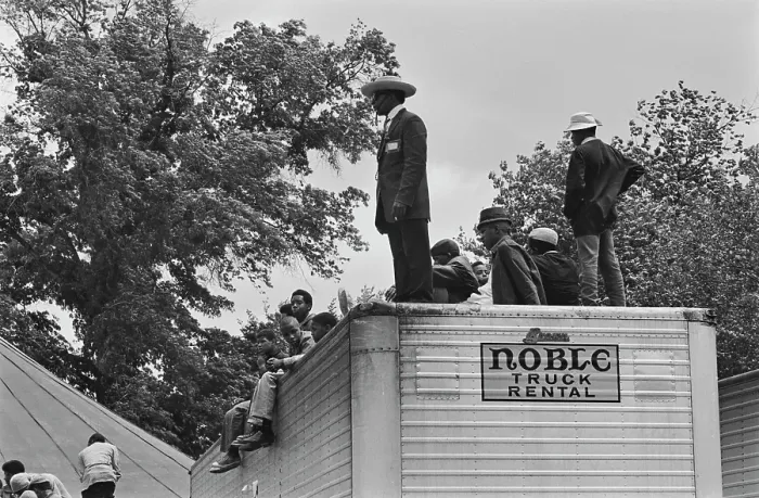 Framed Print : Resurrection City, Activists Protest Camp