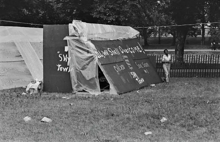 Framed Print : Resurrection City, Activists Protest Camp Framed Print : Resurrection City, Activists Protest Camp