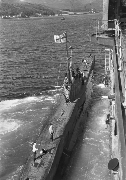 Framed Print : Returning Submarine Framed Print : Returning Submarine