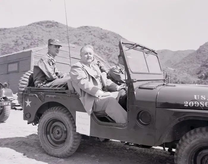 Framed Print : Reuben Robertson Jr. Riding in a Jeep Framed Print : Reuben Robertson Jr. Riding in a Jeep