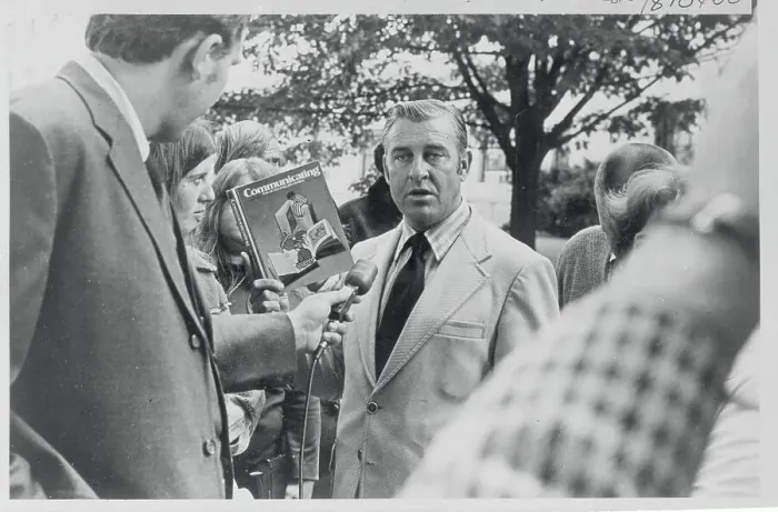 Framed Print : Reverend Ezra Graley Holding Textbooks Framed Print : Reverend Ezra Graley Holding Textbooks
