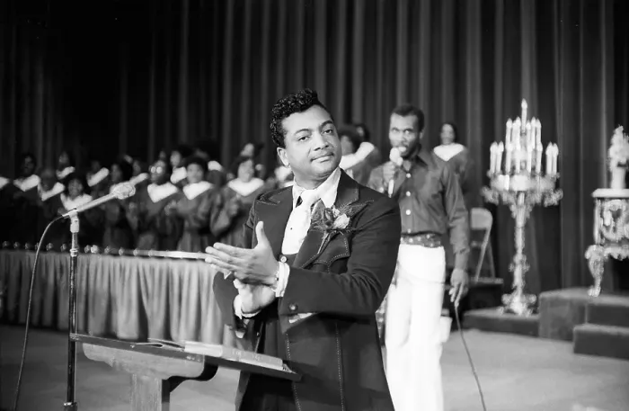 Framed Print : Reverend Ike Church Service Framed Print : Reverend Ike Church Service