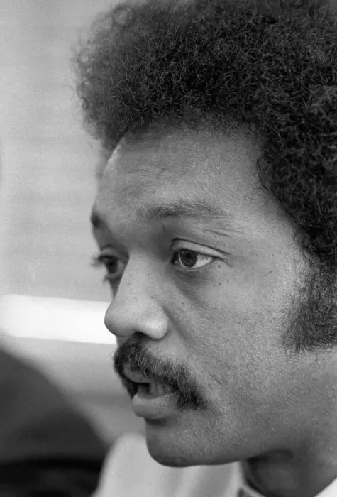 Framed Print : The Reverend Jesse Jackson