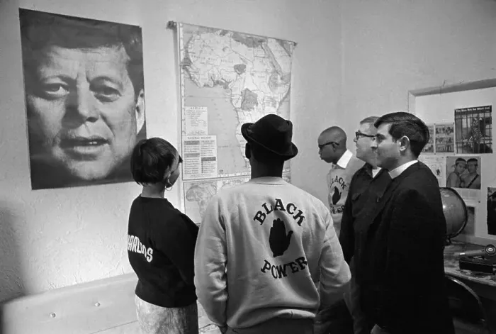 Framed Print : Reverend and Youths Looking at Map Framed Print : Reverend and Youths Looking at Map