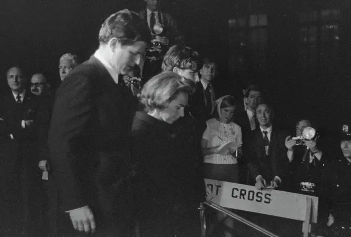 Framed Print : RFK's Funeral
