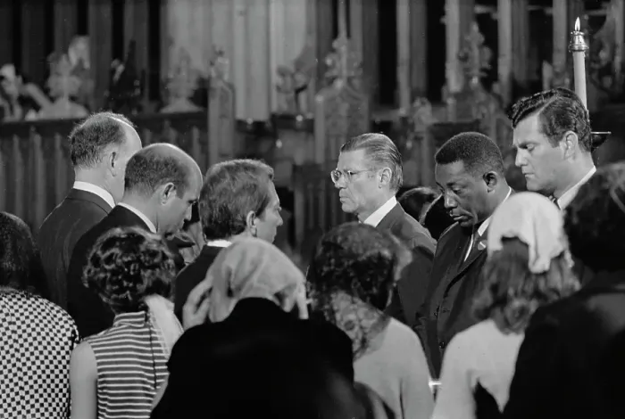 Framed Print : RFK's Funeral