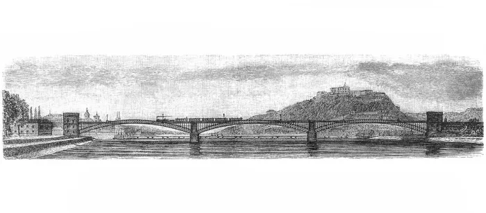 Framed Print : Rhine bridge at Koblenz Framed Print : Rhine bridge at Koblenz