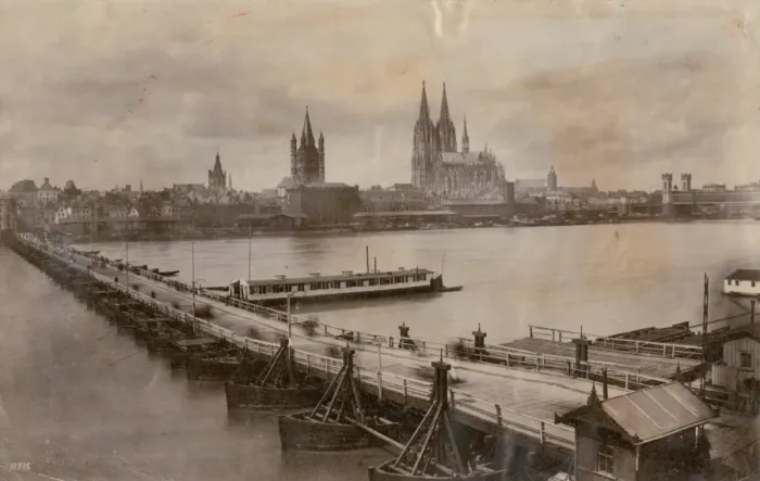 Framed Print : Rhine In Cologne Framed Print : Rhine In Cologne