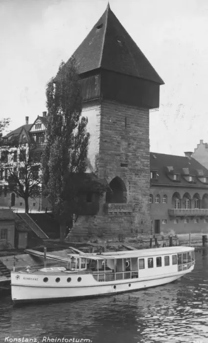 Framed Print : Rhine Watchtower Framed Print : Rhine Watchtower