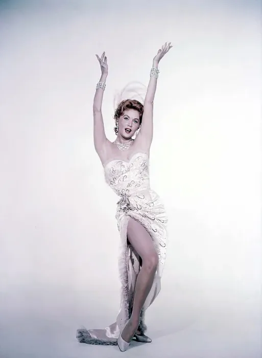 Framed Print : Rhonda Fleming In The Big Circus