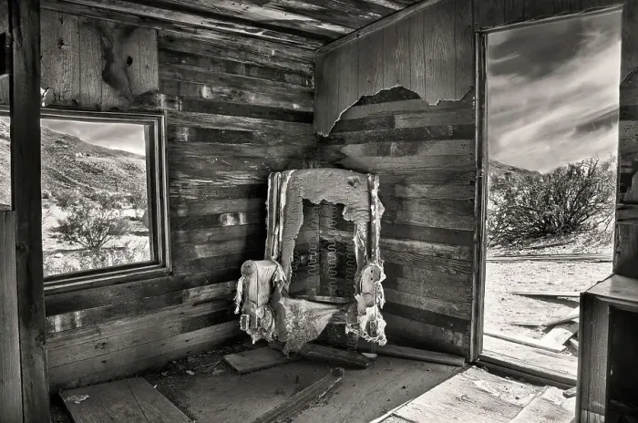 Framed Print : Rhyolite Ghost Town Abandoned Building Framed Print : Rhyolite Ghost Town Abandoned Building