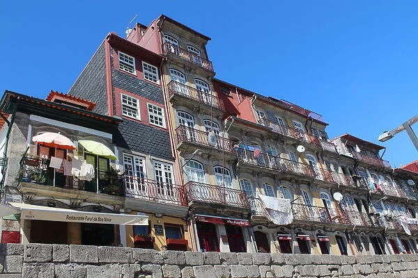 Ribeira district in Porto
