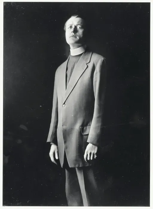 Framed Print : Richard Bennett Dressed as a Preacher Framed Print : Richard Bennett Dressed as a Preacher