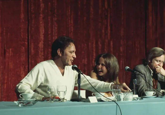 Framed Print : Richard Burton And Linda Blair Framed Print : Richard Burton And Linda Blair