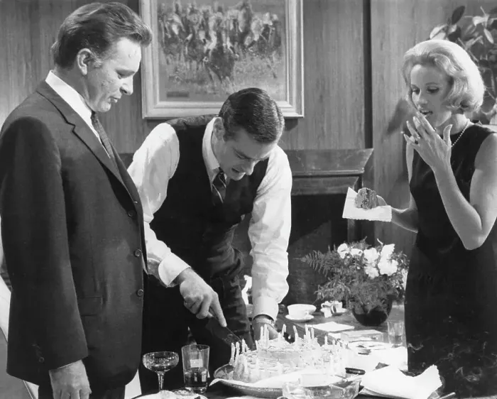 Framed Print : Richard Burton, Robert Webber, And Eva Marie Eat Cake On Set Framed Print : Richard Burton, Robert Webber, And Eva Marie Eat Cake On Set