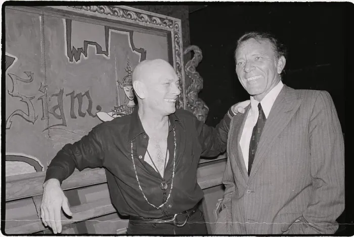 Framed Print : Richard Burton and Yul Brynner Framed Print : Richard Burton and Yul Brynner