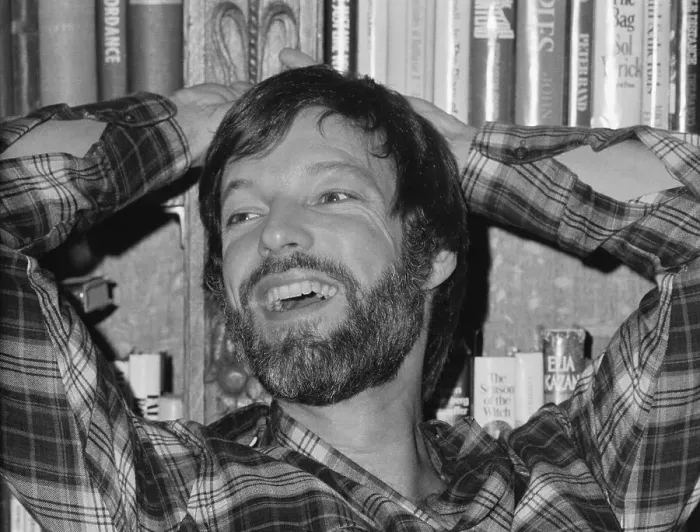 Framed Print : Richard Chamberlain Relaxes At Home Framed Print : Richard Chamberlain Relaxes At Home