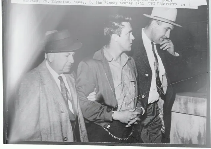 Framed Print : Richard E. Hickock Going to Jail Framed Print : Richard E. Hickock Going to Jail