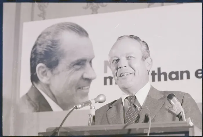 Framed Print : Richard Kleindienst Speaking at Convention Hall Framed Print : Richard Kleindienst Speaking at Convention Hall