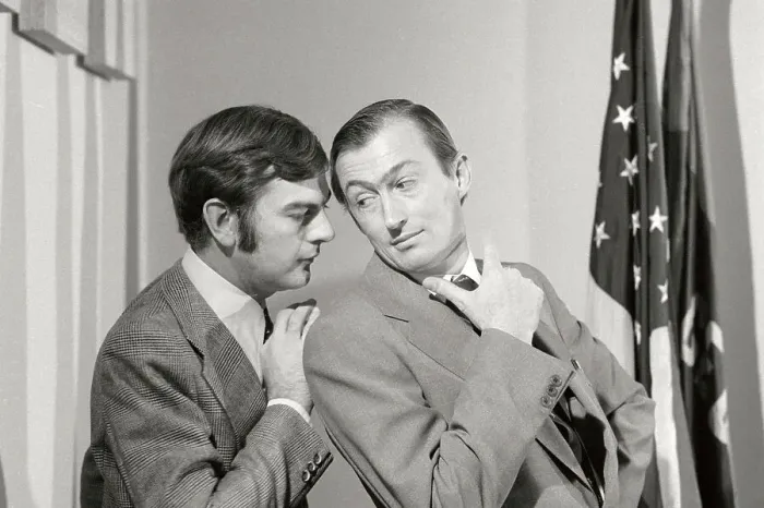 Framed Print : Richard Leakey and Donald Johanson Framed Print : Richard Leakey and Donald Johanson