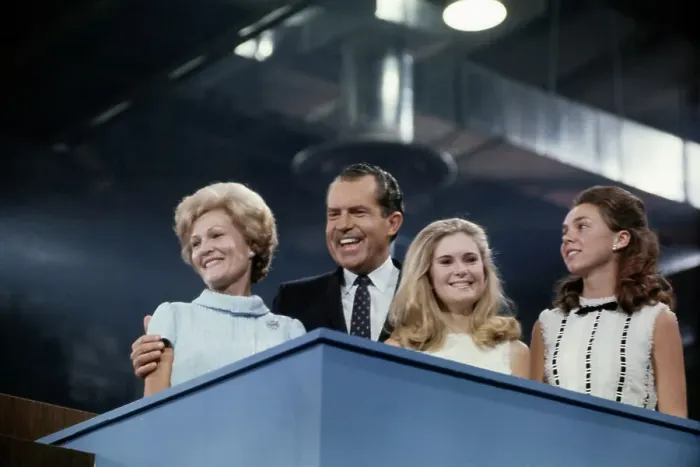 Framed Print : Richard Nixon And Family Framed Print : Richard Nixon And Family