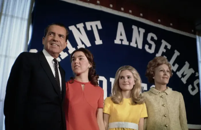 Framed Print : Richard Nixon And Family Framed Print : Richard Nixon And Family