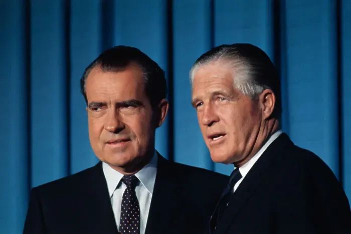 Framed Print : Richard Nixon and George Romney Framed Print : Richard Nixon and George Romney