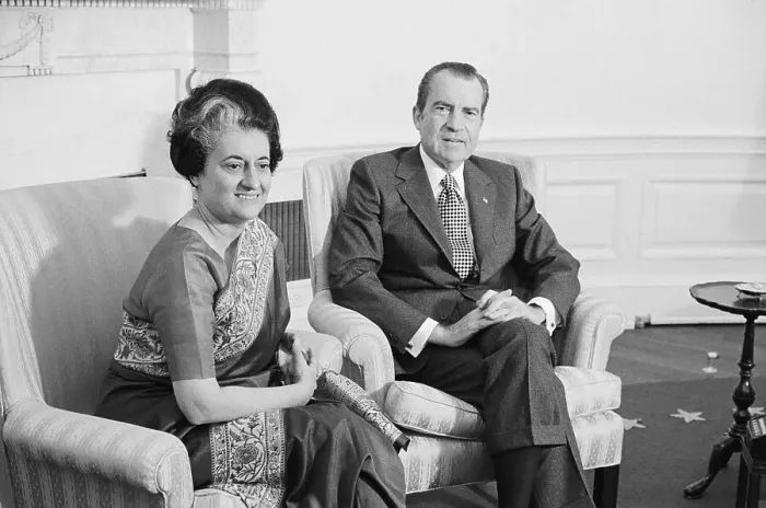 Framed Print : Richard Nixon And Indira Gandhi Framed Print : Richard Nixon And Indira Gandhi