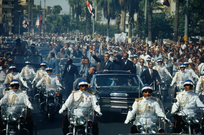 Framed Print : Richard Nixon and President Sadat Framed Print : Richard Nixon and President Sadat