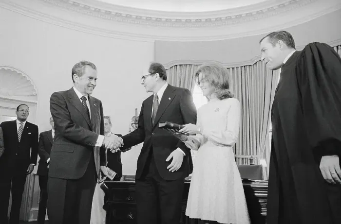 Framed Print : Richard Nixon Shaking Hands Framed Print : Richard Nixon Shaking Hands