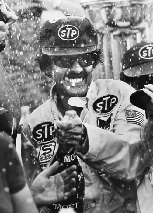 Framed Print : Richard Petty Celebrating Victory Framed Print : Richard Petty Celebrating Victory