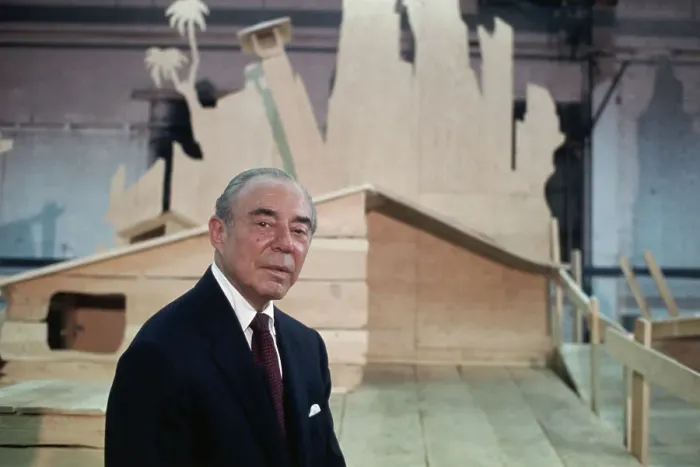 Framed Print : Richard Rodgers Attending a Rehearsal Framed Print : Richard Rodgers Attending a Rehearsal