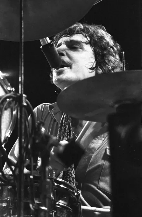 Framed Print : Richie Hayward Performing