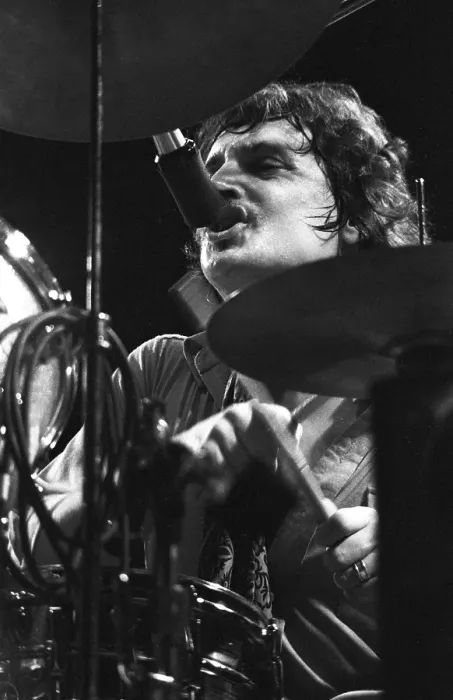 Framed Print : Richie Hayward Performing Framed Print : Richie Hayward Performing