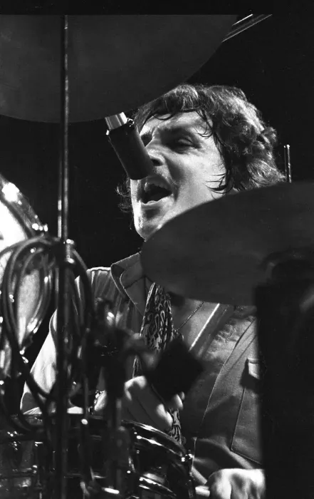 Framed Print : Richie Hayward Performing