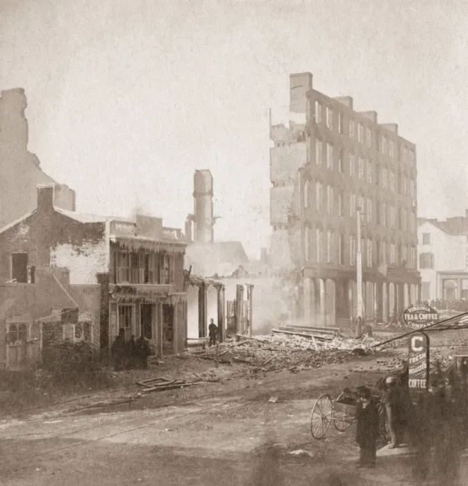 Framed Print : Richmond Fire Framed Print : Richmond Fire